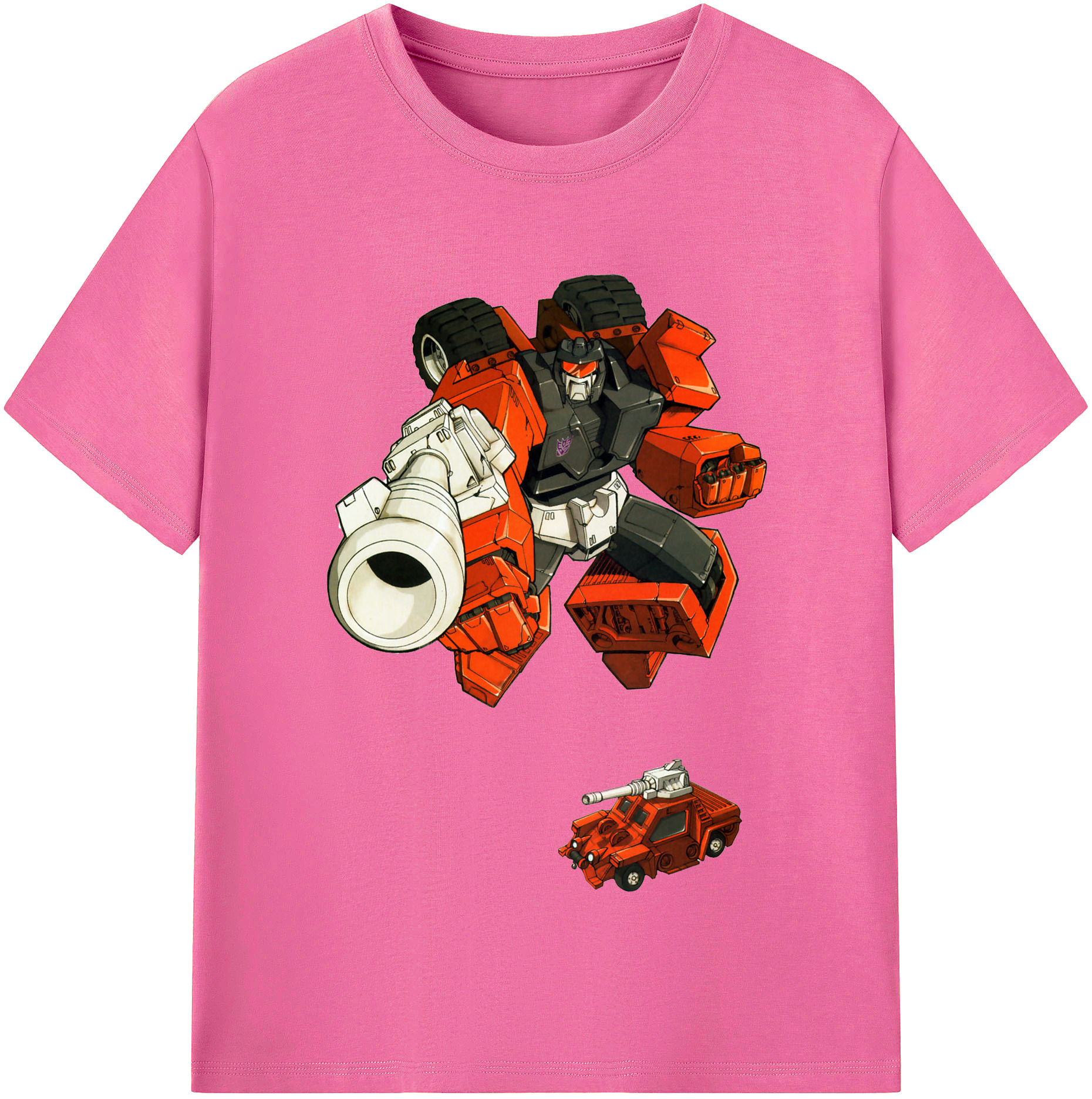 （画像用）  レディースカジュアルプリントTシャツ（綿100％）